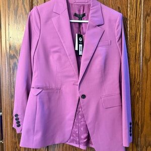 Banana Republic Bold Purple Blazer